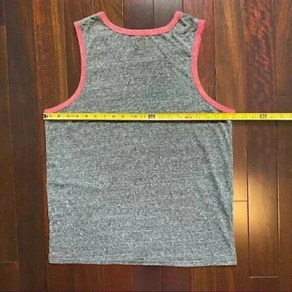 NBA Toronto Raptors Men’s Tank Top Basketball Grey Red White Size Large - Picture 10 of 14